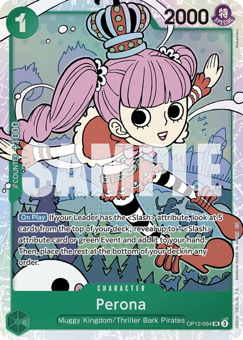 Perona, LEGACY OF THE MASTER #OP12-034