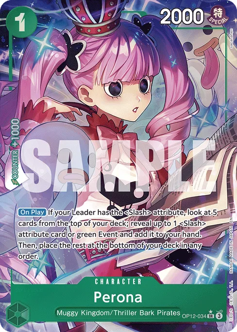 Perona, LEGACY OF THE MASTER #OP12-034_p1