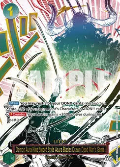 Demon Aura Nine Sword Style Asura Blades Drawn Dead Man's Game, Normal