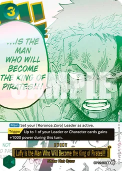 Luffy Is the Man Who Will Become the King of Pirates!!!, Normal