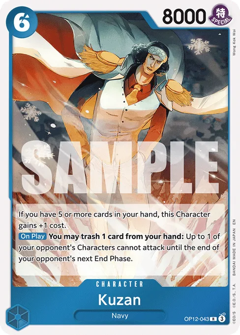 Kuzan, OP12-043, Base, English
