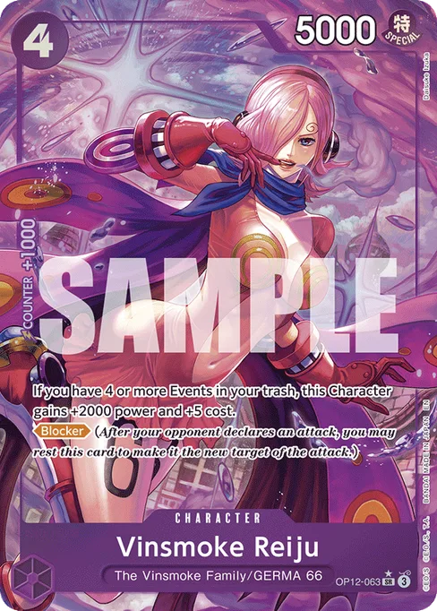 Vinsmoke Reiju, LEGACY OF THE MASTER #OP12-063_p1