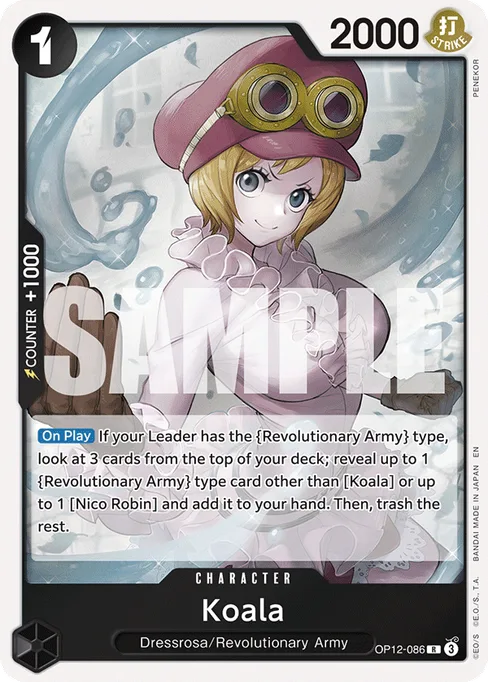 Koala, OP12-086, Base, English