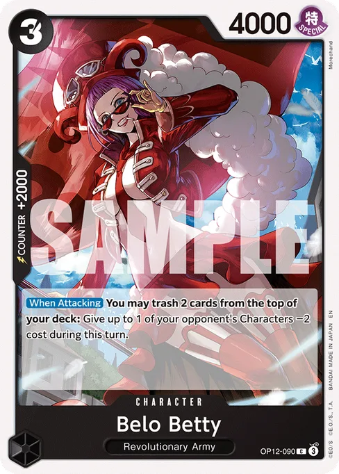 Belo Betty, OP12-090, Reprint 1, English