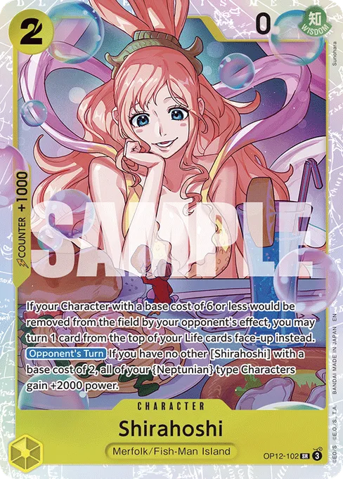 Shirahoshi, LEGACY OF THE MASTER #OP12-102