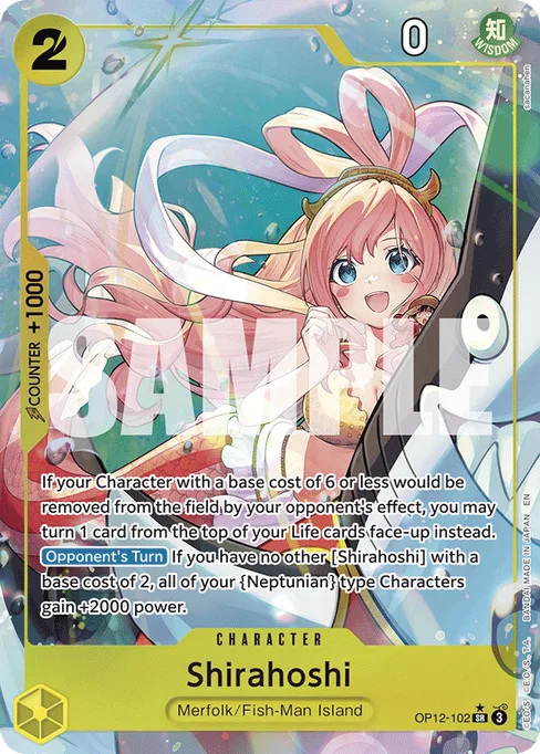 Shirahoshi, LEGACY OF THE MASTER #OP12-102_p1