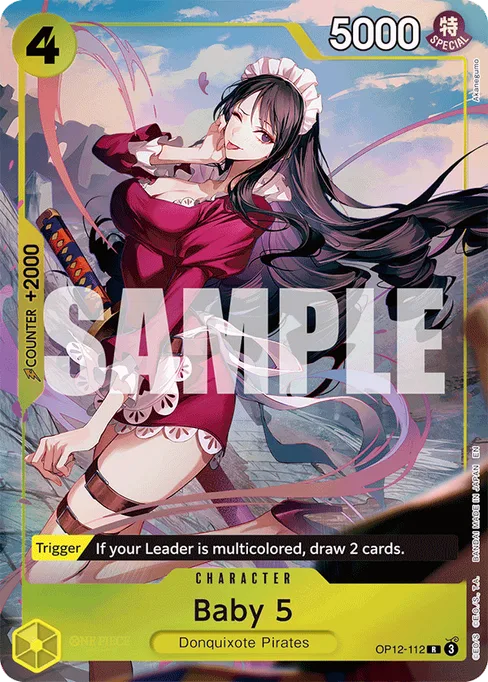 Baby 5, LEGACY OF THE MASTER #OP12-112_p1