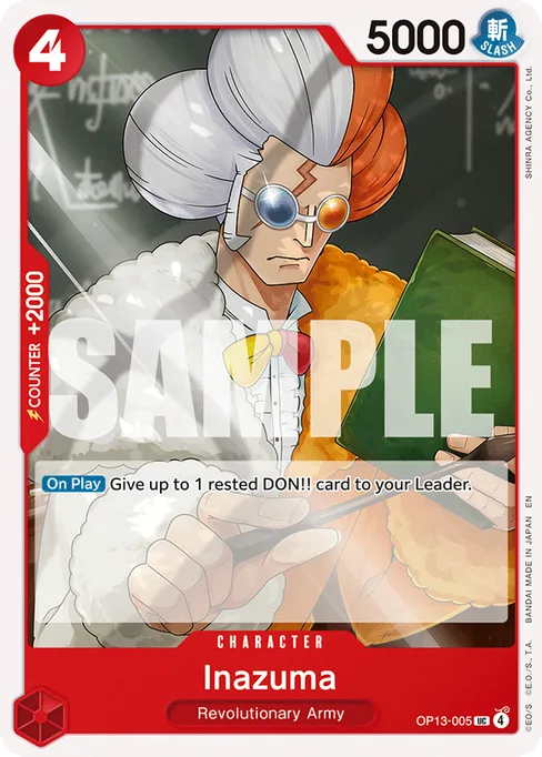 Inazuma, CARRYING ON HIS WILL #OP13-005_r1