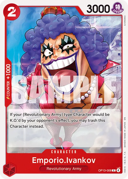 Emporio.Ivankov, CARRYING ON HIS WILL #OP13-008_r1