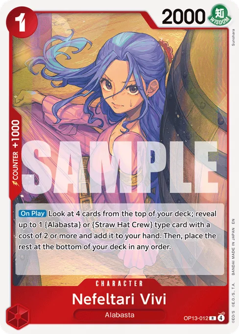 Nefeltari Vivi, CARRYING ON HIS WILL #OP13-012