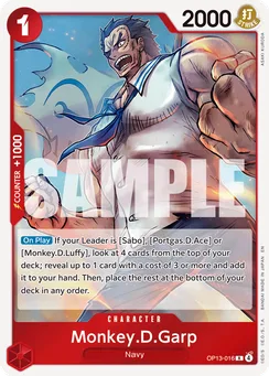 Monkey.D.Garp, Normal