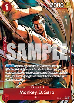 Monkey.D.Garp, Normal