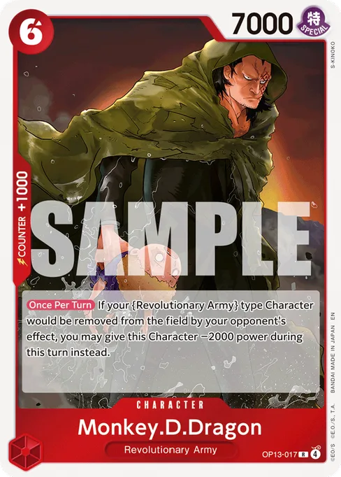 Monkey.D.Dragon, CARRYING ON HIS WILL #OP13-017