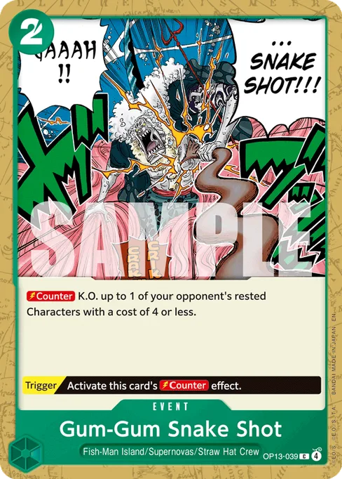 Gum-Gum Snake Shot