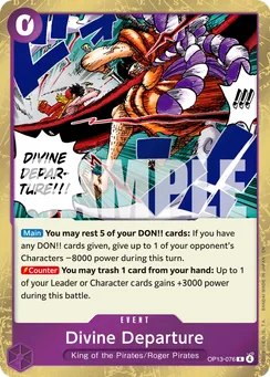 Divine Departure, Normal