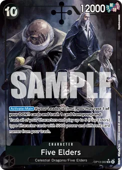 Five Elders, Normal