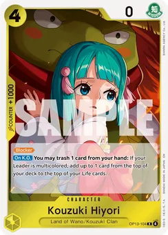Kouzuki Hiyori, Normal