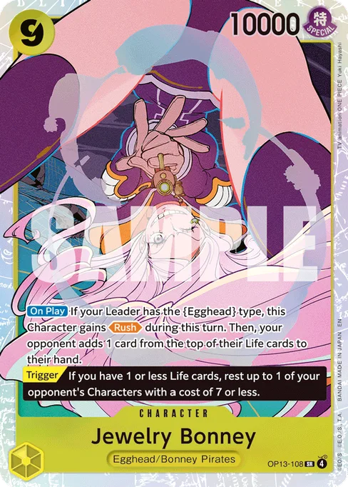 Jewelry Bonney, OP13-108, Base, English