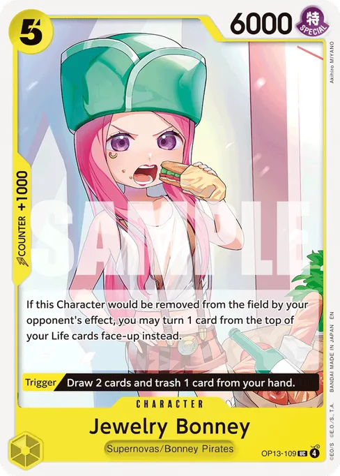 Jewelry Bonney, OP13-109, Base, English