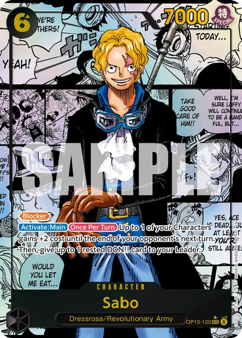 Sabo, CARRYING ON HIS WILL #OP13-120_p2