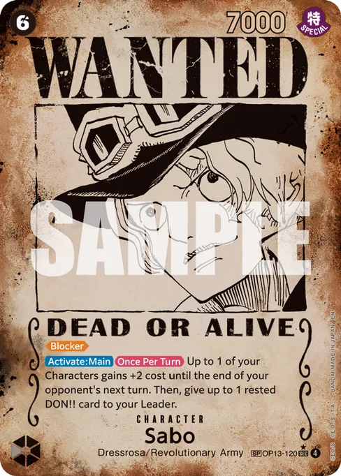 Sabo, CARRYING ON HIS WILL #OP13-120_p4