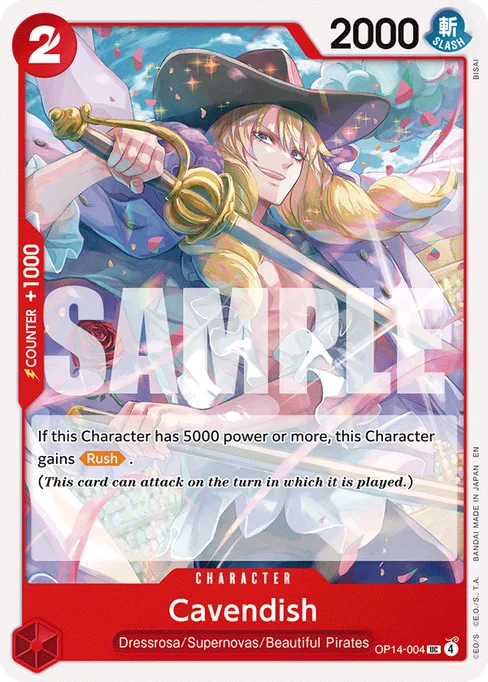 Cavendish, THE AZURE SEA’S SEVEN #OP14-004