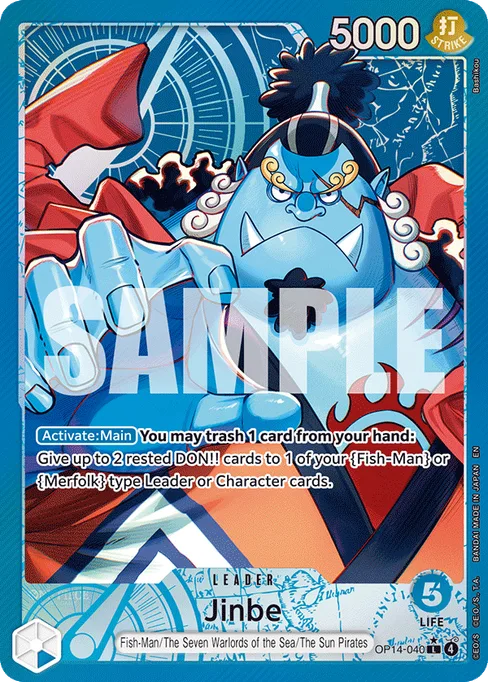 Jinbe, THE AZURE SEA’S SEVEN #OP14-040_p1