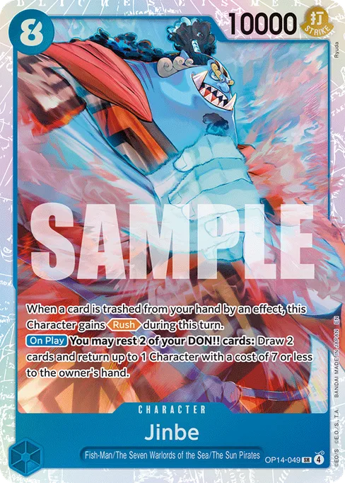 Jinbe, THE AZURE SEA’S SEVEN #OP14-049