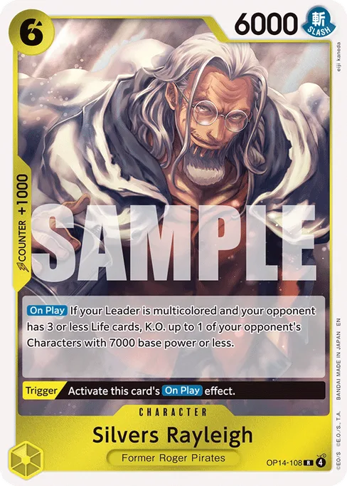 Silvers Rayleigh, THE AZURE SEA’S SEVEN #OP14-108
