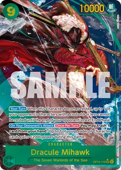 Dracule Mihawk, Normal