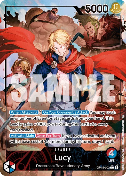 Lucy, ADVENTURE ON KAMI'S ISLAND #OP15-002_p1