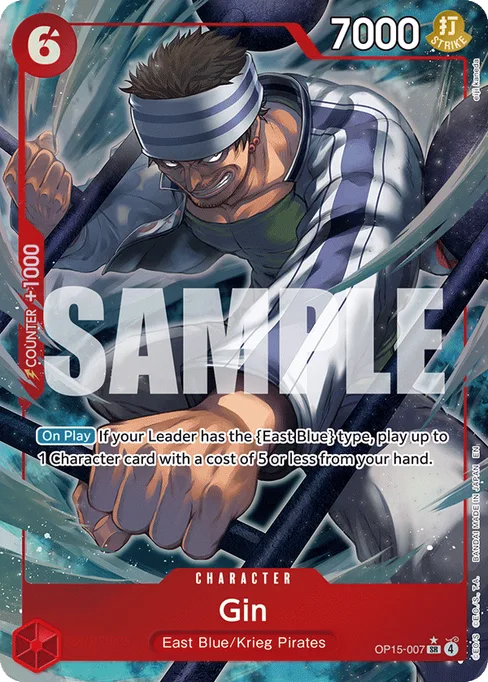 Gin, ADVENTURE ON KAMI'S ISLAND #OP15-007_p1