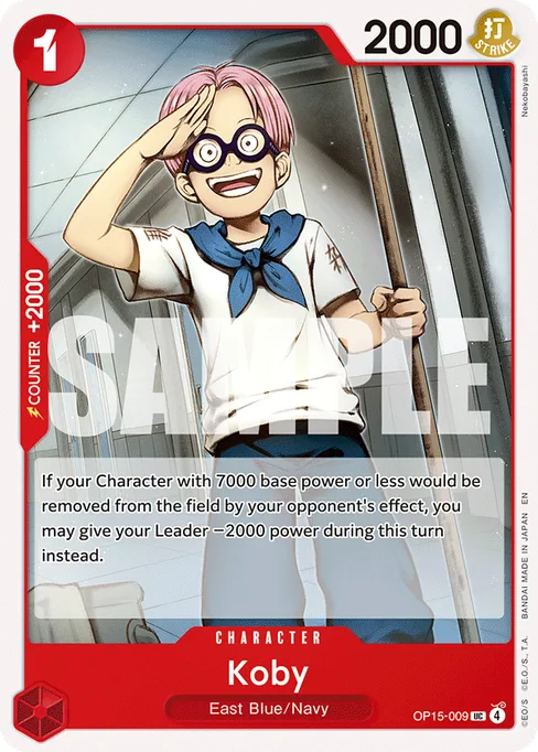 Koby, ADVENTURE ON KAMI'S ISLAND #OP15-009