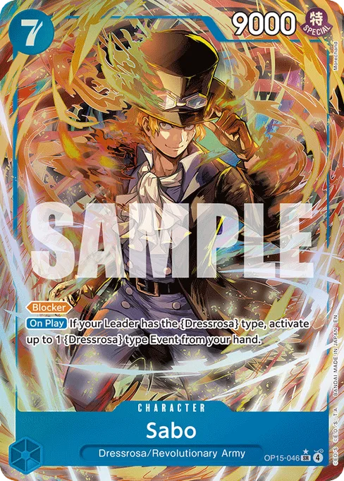 Sabo, ADVENTURE ON KAMI'S ISLAND #OP15-046_p1