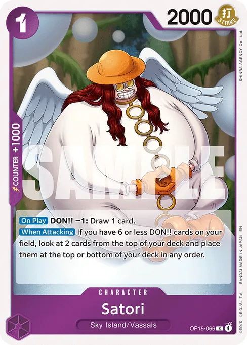 Satori, ADVENTURE ON KAMI'S ISLAND #OP15-066