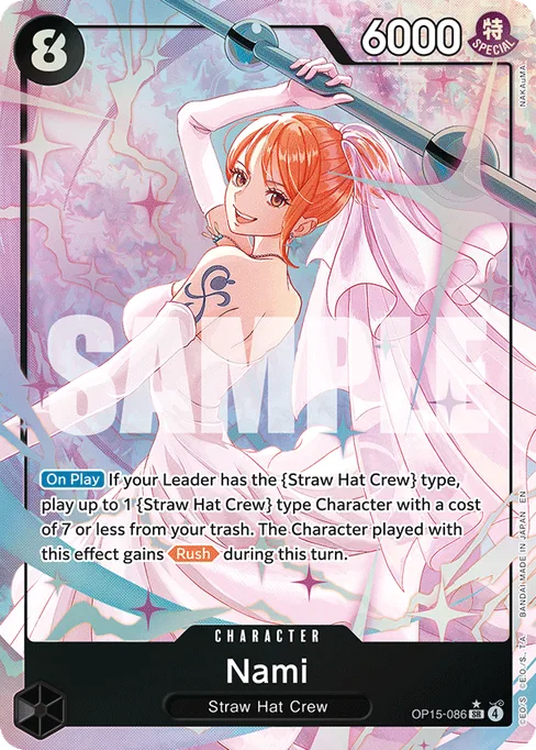 Nami, ADVENTURE ON KAMI'S ISLAND #OP15-086_p1