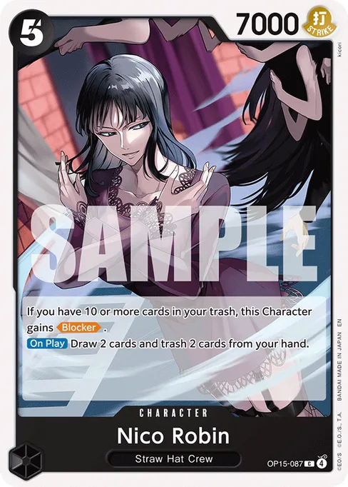 Nico Robin, ADVENTURE ON KAMI'S ISLAND #OP15-087