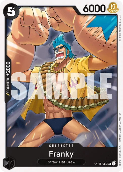 Franky, ADVENTURE ON KAMI'S ISLAND #OP15-089