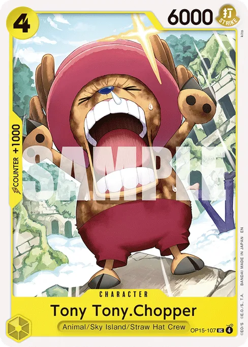 Tony Tony.Chopper, OP15-107, Base, English