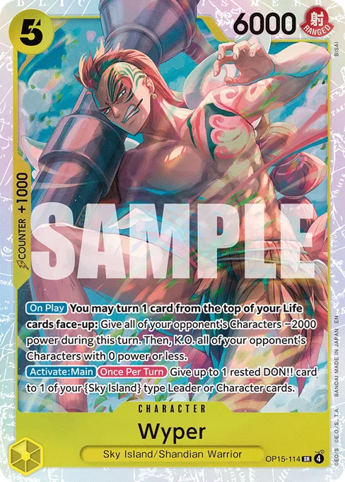 Wyper, ADVENTURE ON KAMI'S ISLAND #OP15-114