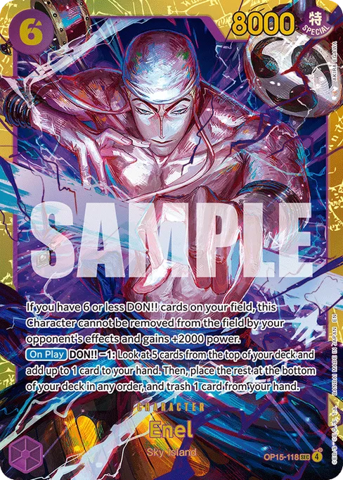 Enel, ADVENTURE ON KAMI'S ISLAND #OP15-118