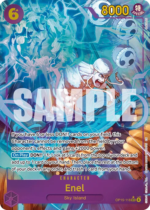 Enel, ADVENTURE ON KAMI'S ISLAND #OP15-118_p1
