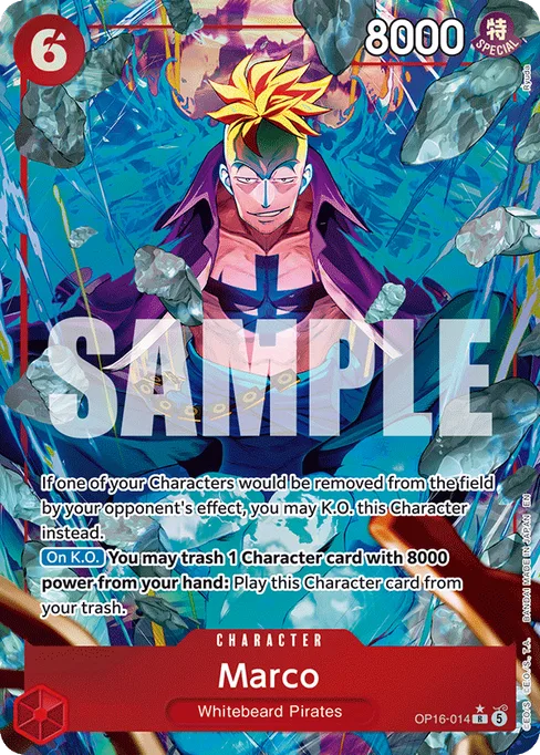 Marco, THE TIME OF BATTLE #OP16-014_p1
