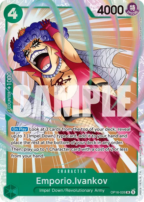 Emporio.Ivankov, THE TIME OF BATTLE #OP16-026