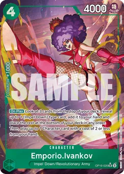 Emporio.Ivankov, Normal