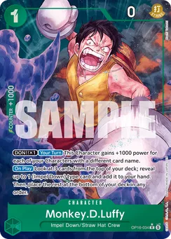 Monkey.D.Luffy, Normal