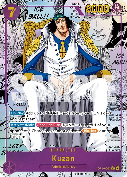 Kuzan, THE TIME OF BATTLE #OP16-063_p2