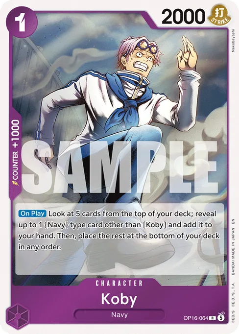 Koby, THE TIME OF BATTLE #OP16-064