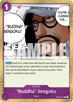 "Buddha" Sengoku, Normal