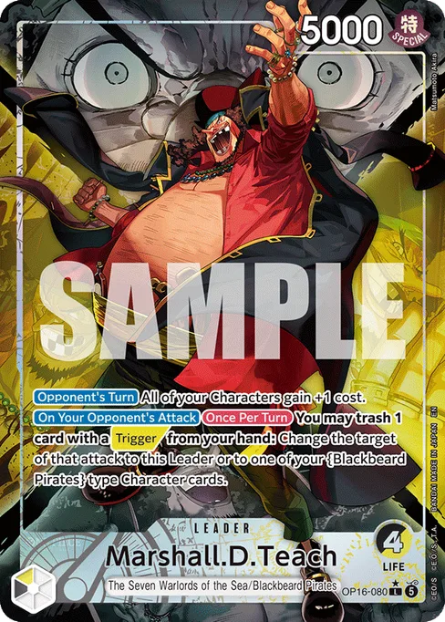Marshall.D.Teach, THE TIME OF BATTLE #OP16-080_p1